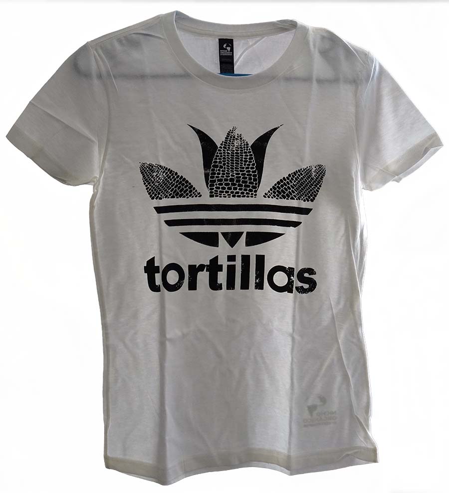 TORTILLAS white2 TSHIRT Tortillas T-Shirt - Image 1